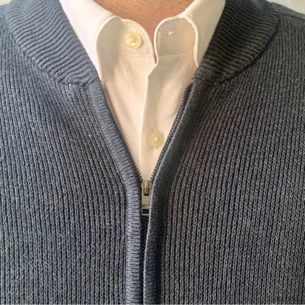 Banana Republic Zip Up Sweater